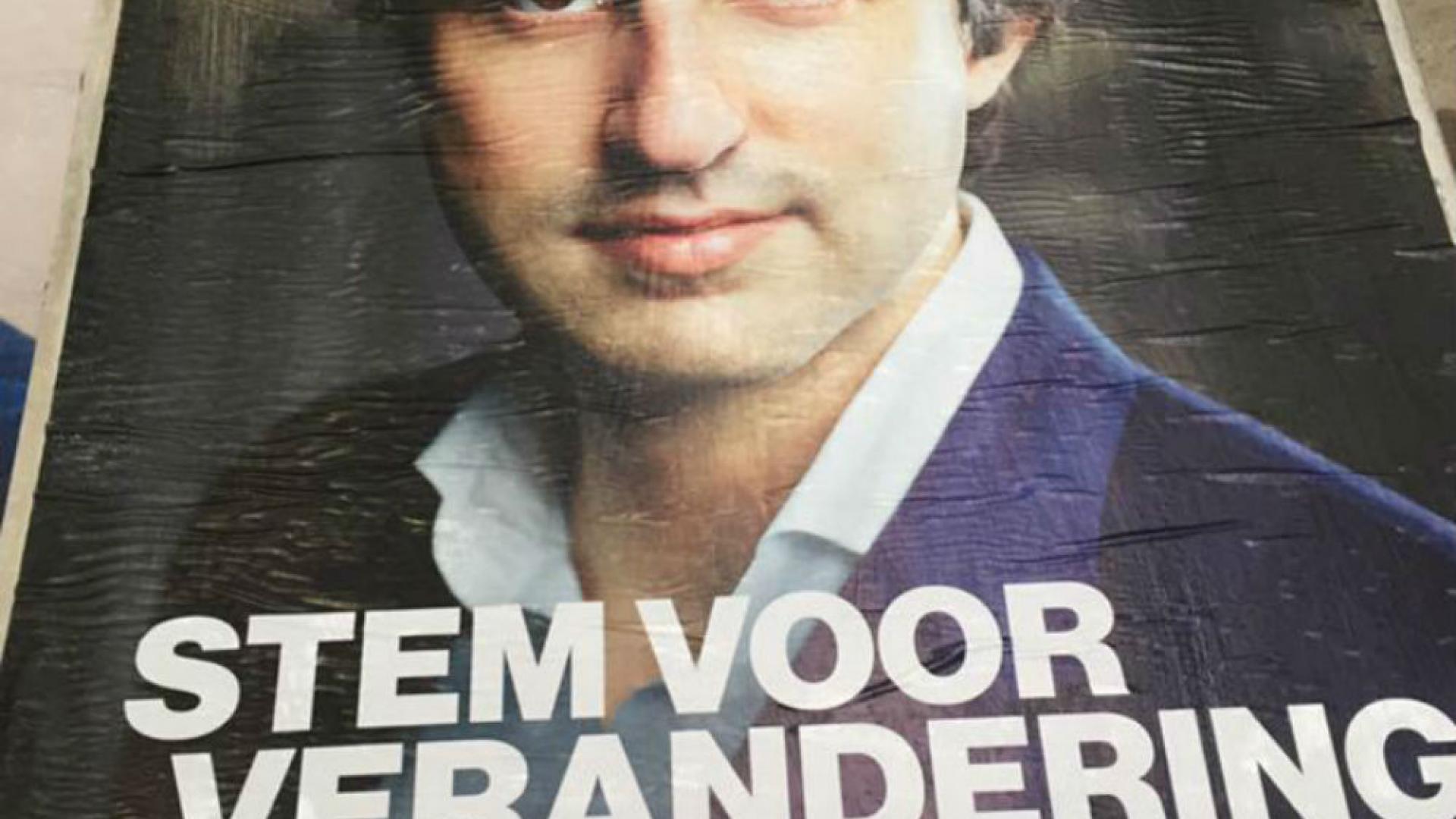 Jesse Klaver poster Hoogeveen